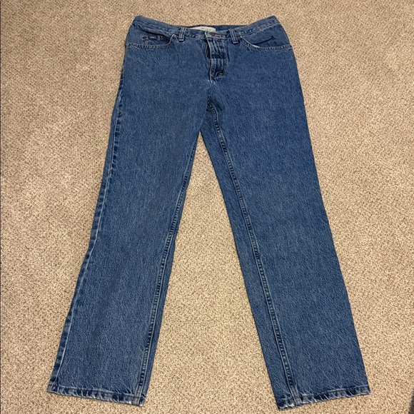 Lee mens Straight Leg Blue Jeans - Picture 1 of 5